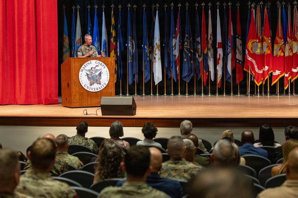 Training and Education Change of Command Ceremony