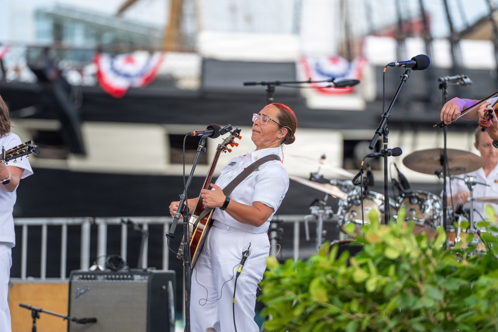 U.S. Navy Band Country Current Performs at Sail 250 in Baltimore, Maryland