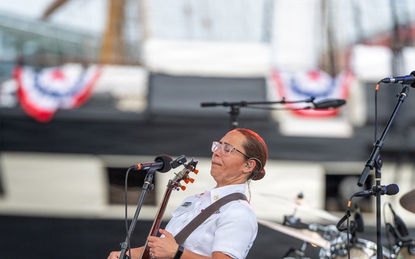 U.S. Navy Band Country Current Performs at Sail 250 in Baltimore, Maryland