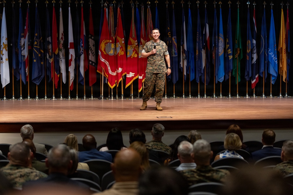 Training and Education Change of Command Ceremony