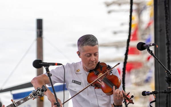 U.S. Navy Band Country Current Performs at Sail 250 in Baltimore, Maryland