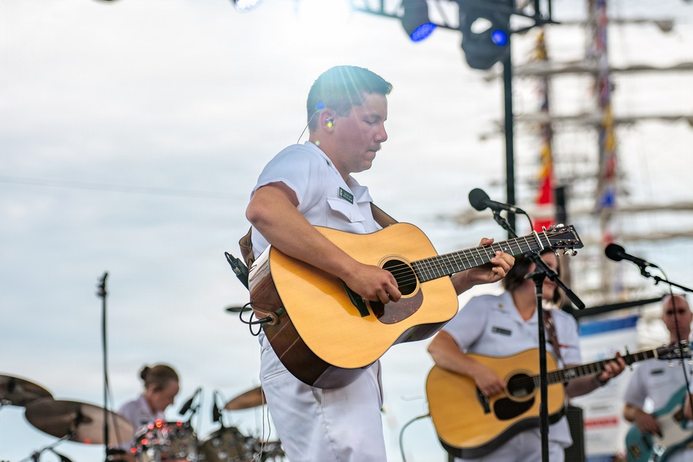 U.S. Navy Band Country Current Performs at Sail 250 in Baltimore, Maryland