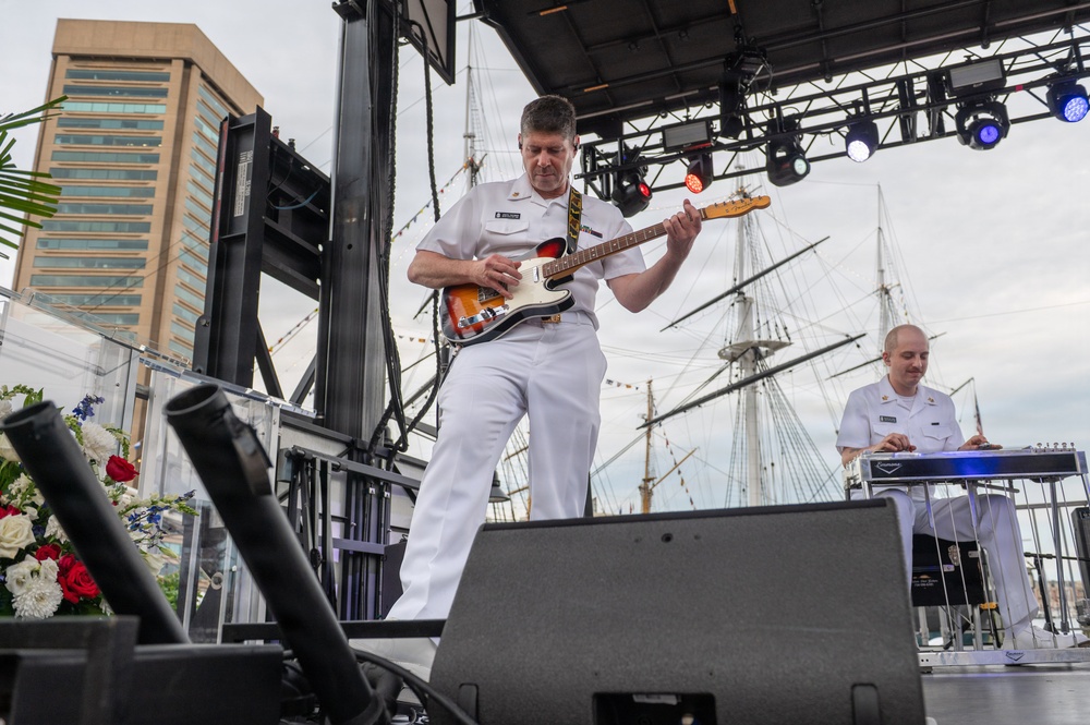 U.S. Navy Band Country Current Performs at Sail 250 in Baltimore, Maryland