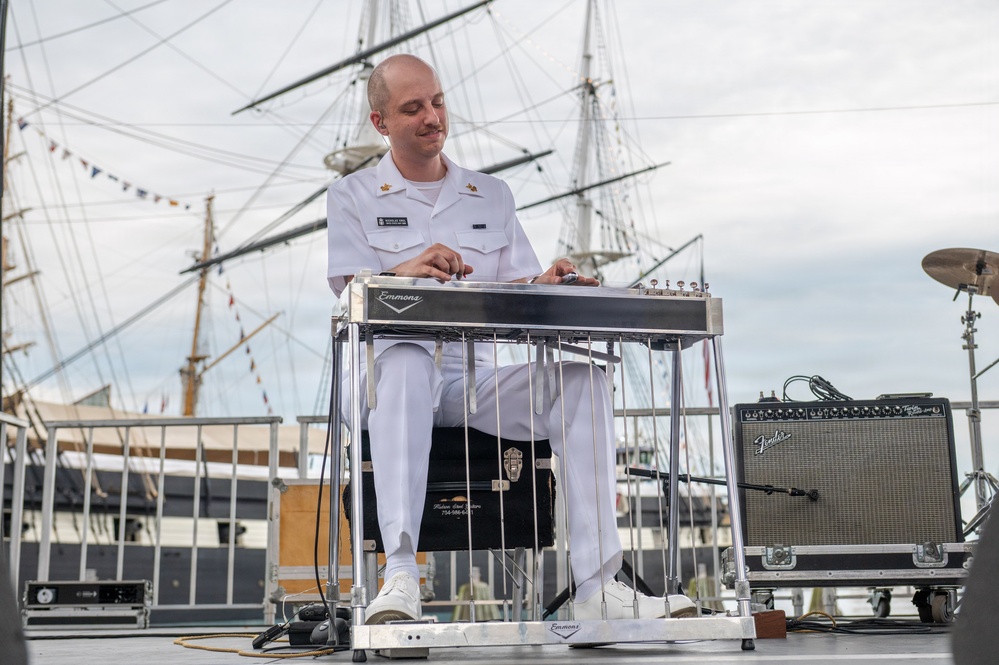 U.S. Navy Band Country Current Performs at Sail 250 in Baltimore, Maryland