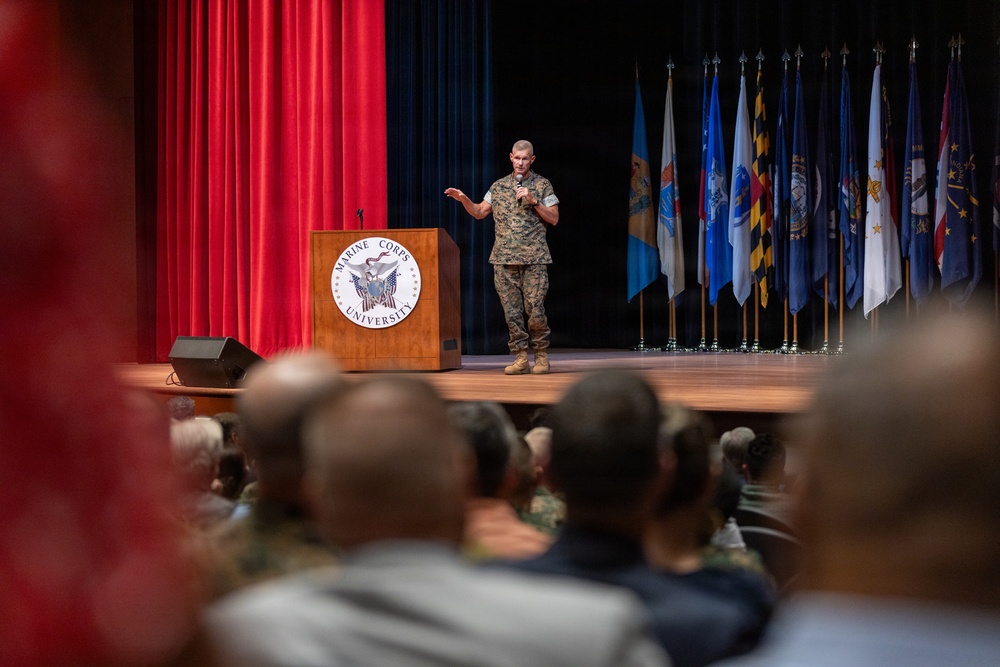 Training and Education Change of Command Ceremony
