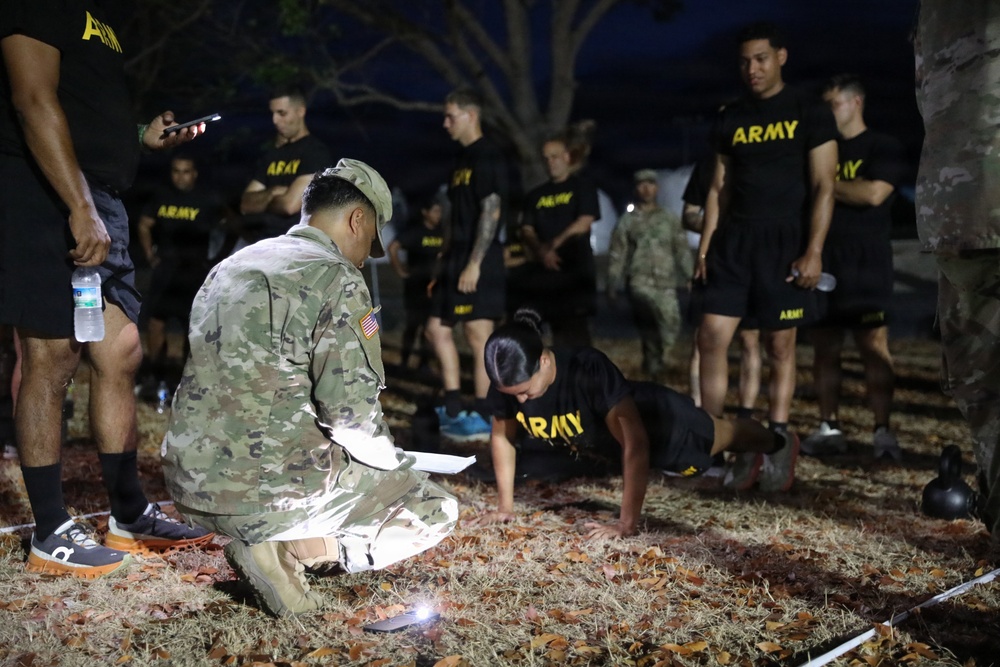 892nd MRBC Army Fitness Test