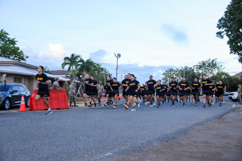 892nd MRBC Army Fitness Test