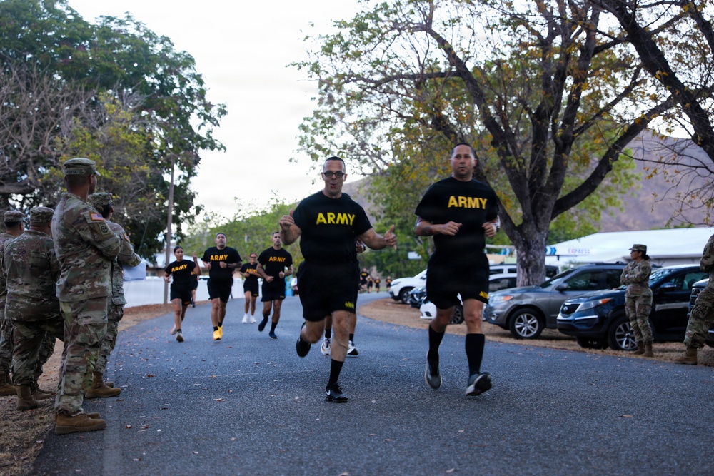 892nd MRBC Army Fitness Test