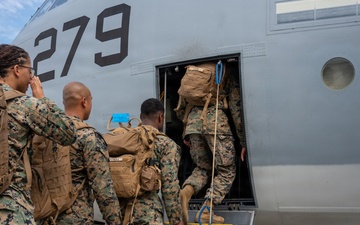 LCF-24 departs for disaster assistance to the people of Venezuela