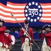 U.S. Army Old Guard Fife and Drum Corps performs at the Great American State Fair