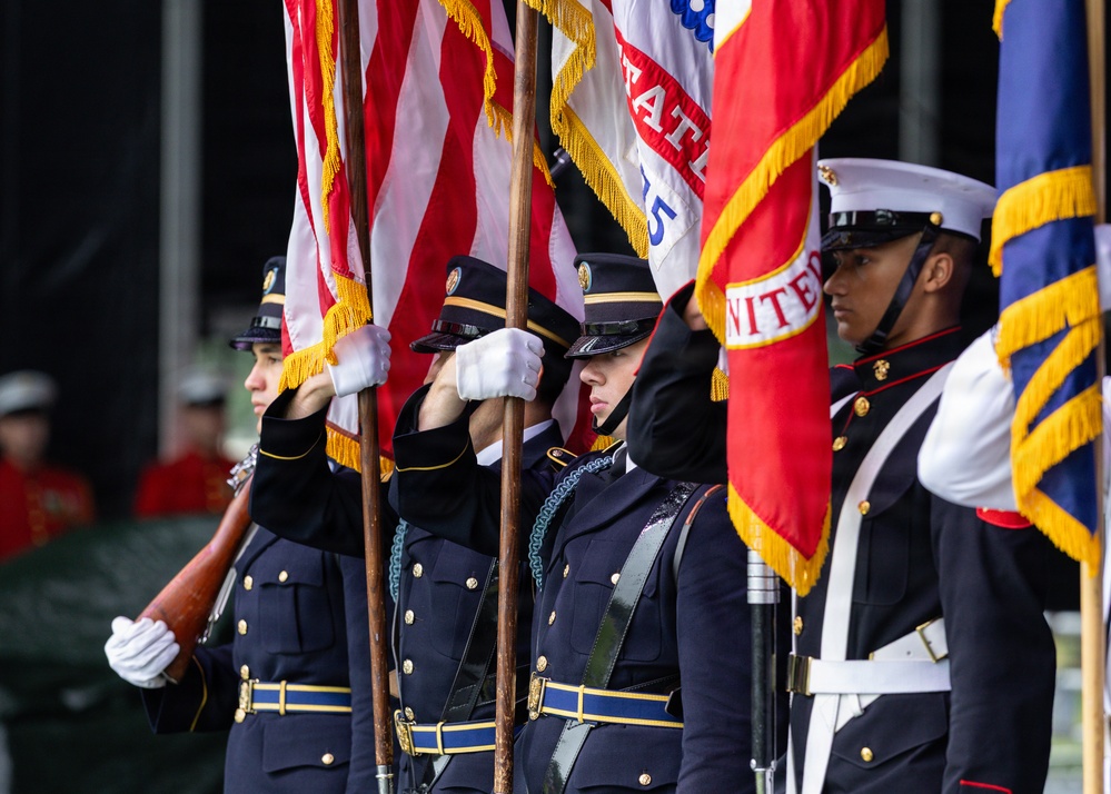 Joint Armed Forces Color Guard supports Great American State Fair