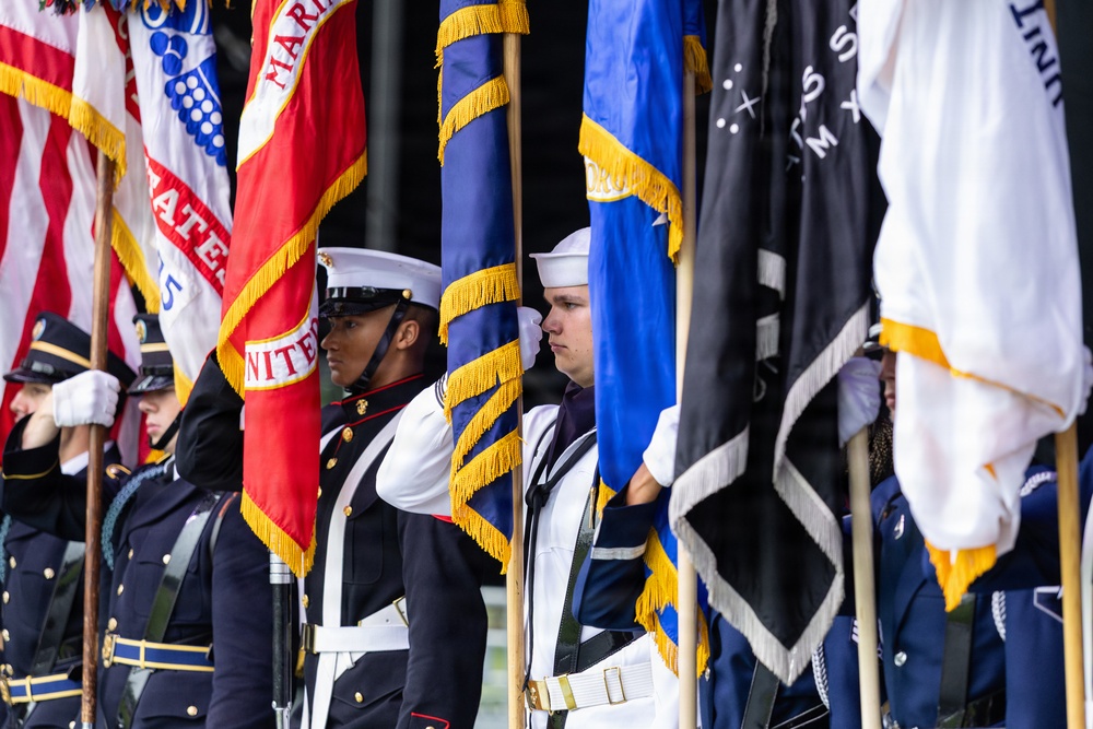 Joint Armed Forces Color Guard supports Great American State Fair