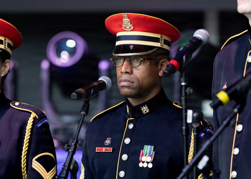 The U.S. Army Chorus performs at the Great American State Fair