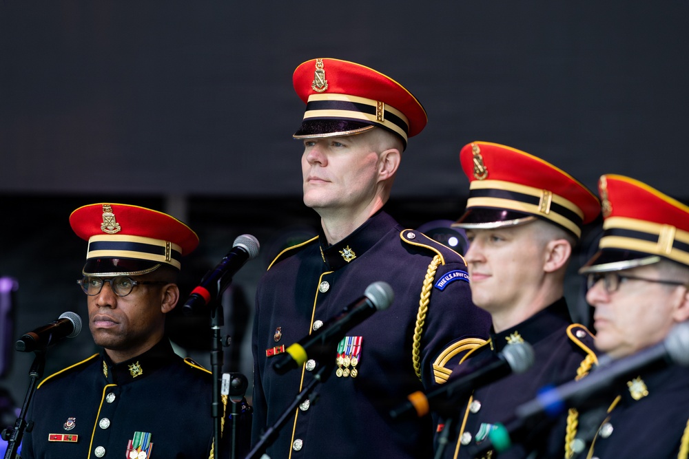 The U.S. Army Chorus performs at the Great American State Fair