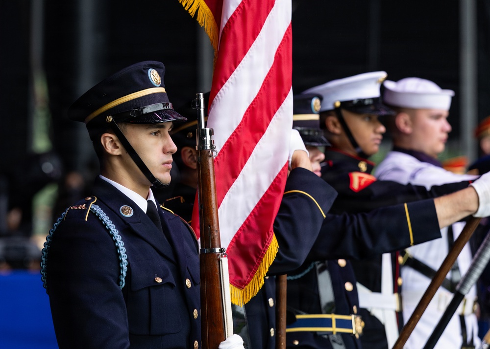 Joint Armed Forces Color Guard supports Great American State Fair