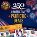 Thrill of the Grill 250, Limited-Time Patriotic Deals