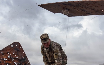 Guardsmen, Volunteers Clean Up Birds of Prey National Conservation Area