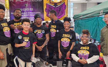 PAE SSP STEM Volunteer Supports Anacostia High School Robotics Team