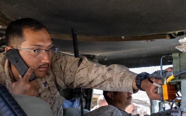 Marines with 2/24 conduct an FSCEX during SLTE 3-26