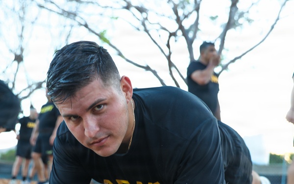 892nd MRBC Army Fitness Test