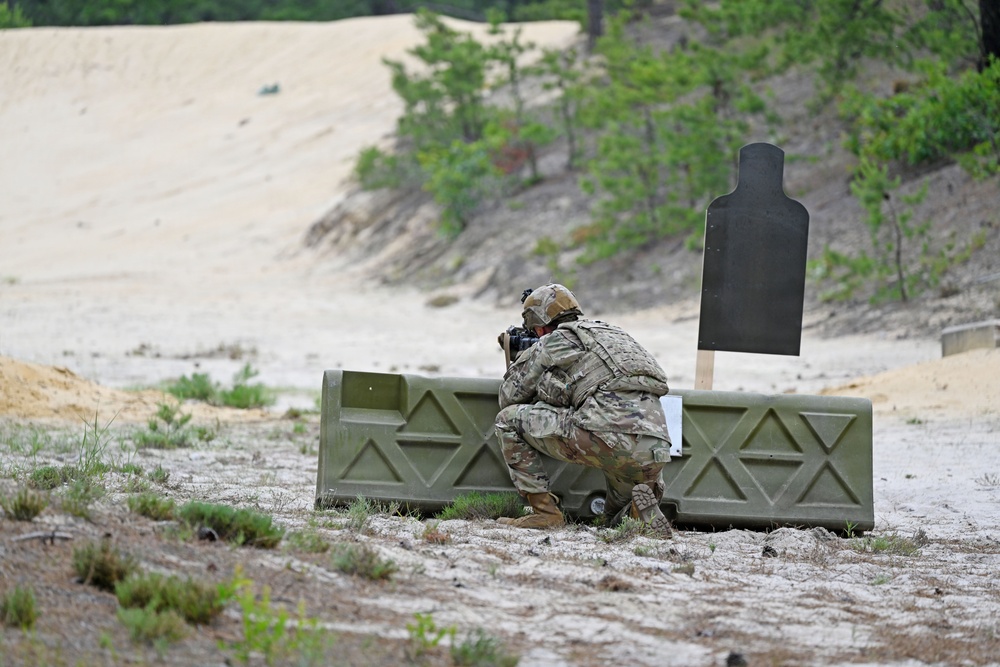1-114th Infantry Regiment Team Live-Fire Exercise at JB MDL