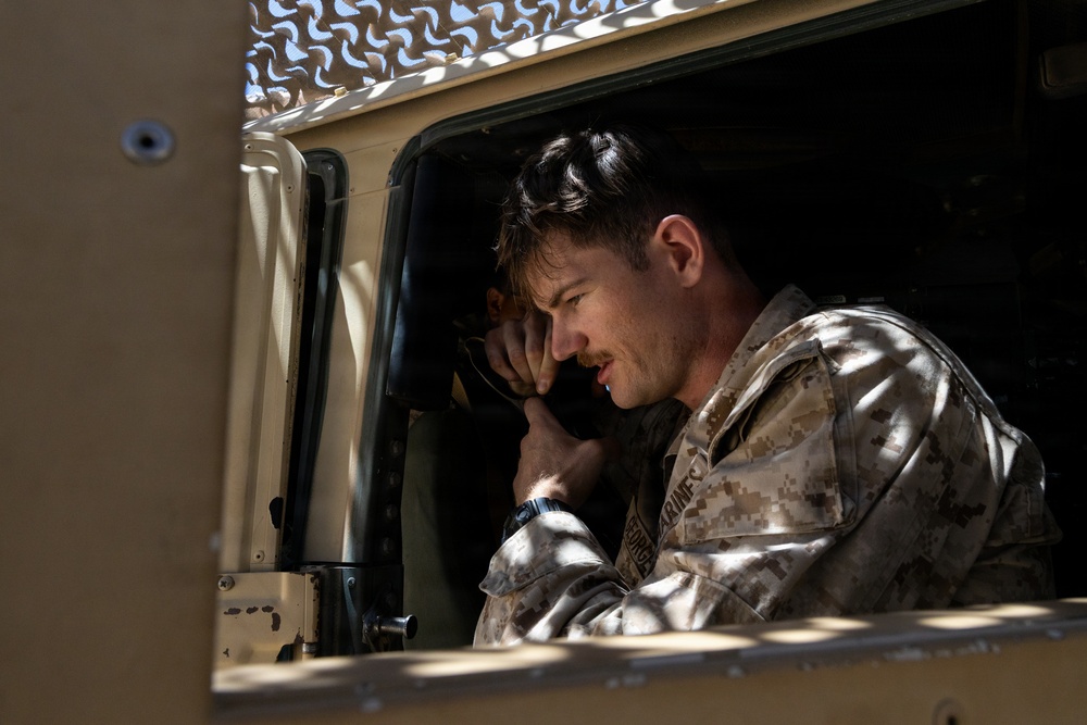 Marines with 2/24 conduct an FSCEX during SLTE 3-26