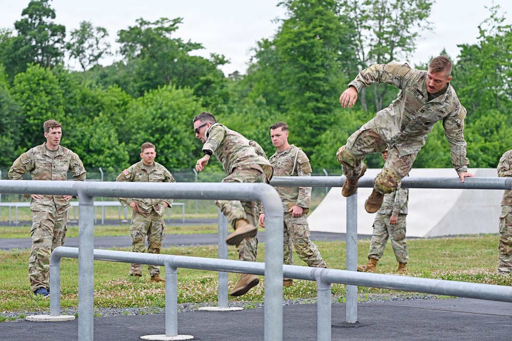 U.S. Army Reserve Command COMPRO Training at the JB MDL NATO Obstacle Course