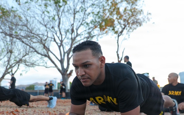 892nd MRBC Army Fitness Test