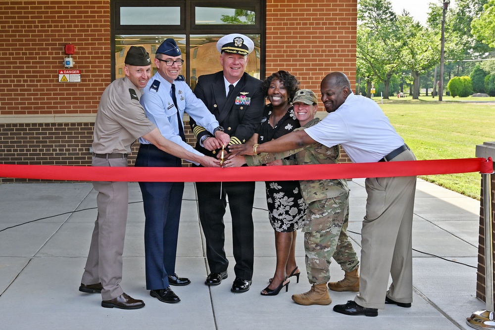 Army Support Activity Fort Dix School Age Center Ribbon-Cutting Ceremony at JB MDL