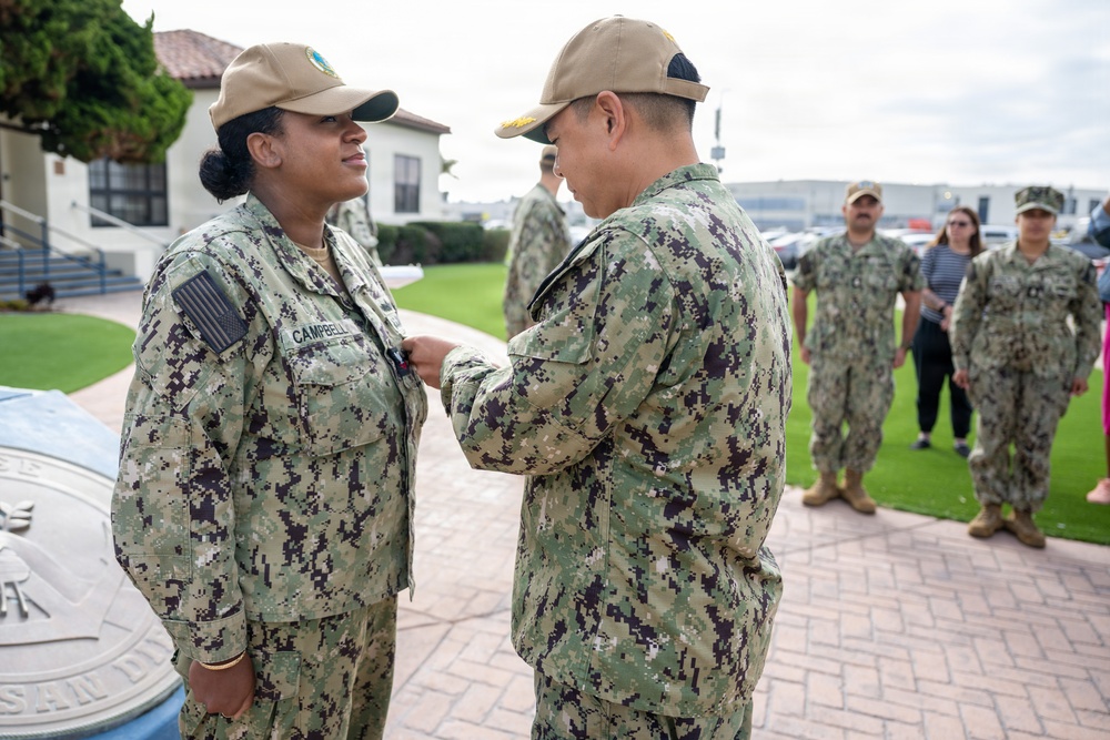 Honoring Excellence at Naval Base San Diego