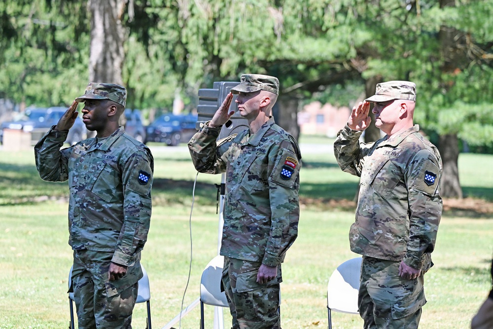 U.S. Army Support Activity Fort Dix HHC Change of Command at JB MDL