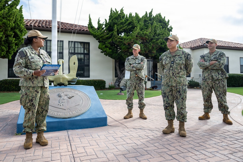 Honoring Excellence at Naval Base San Diego