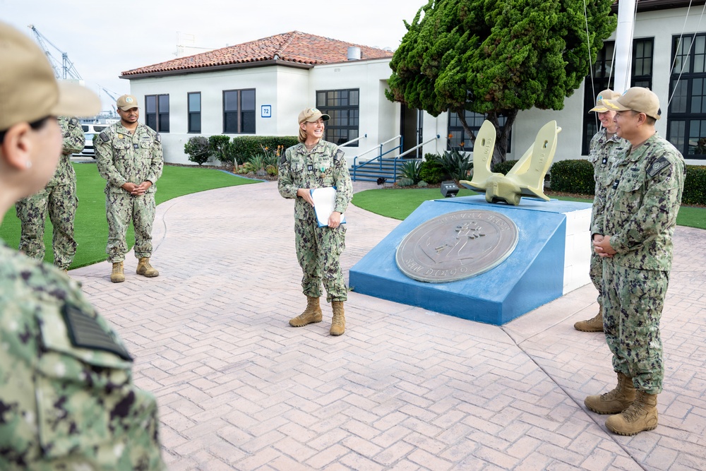Honoring Excellence at Naval Base San Diego