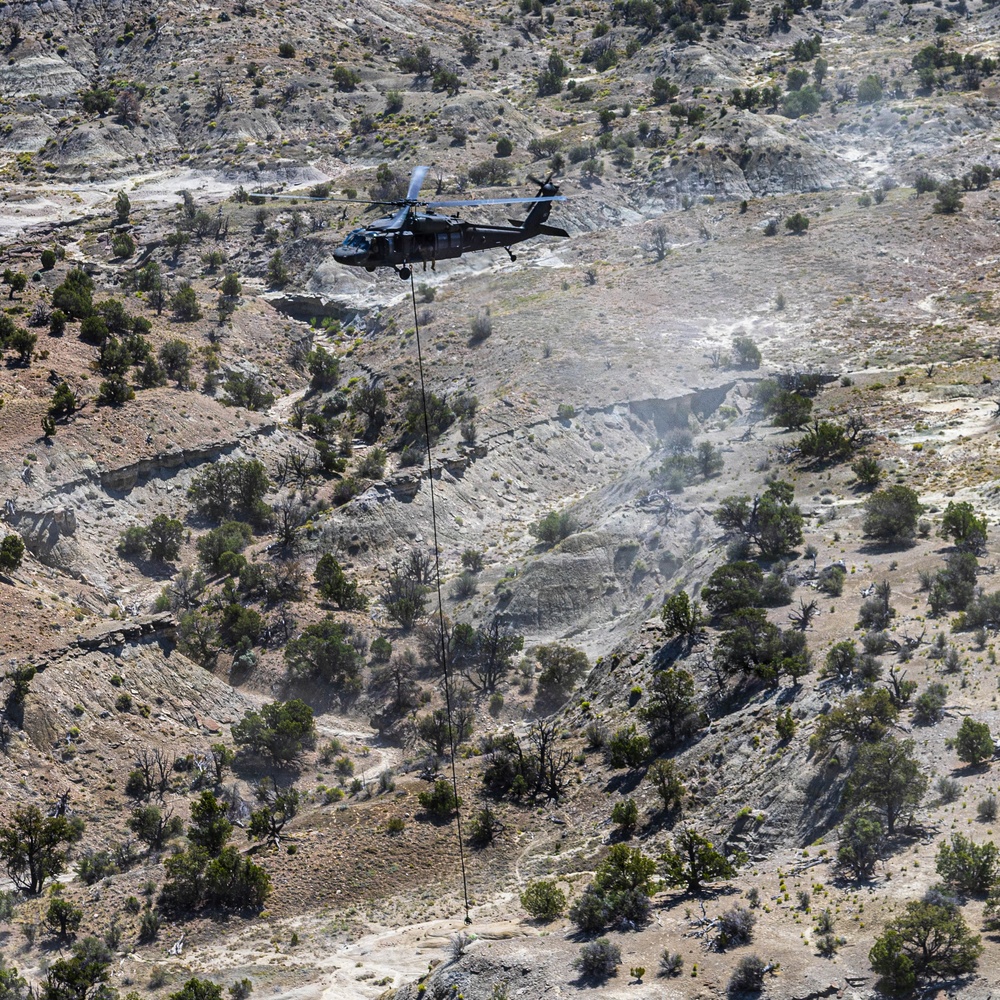 Ancient Ascent | National Guard aviators from Utah and Nevada take on mission of prehistoric proportions