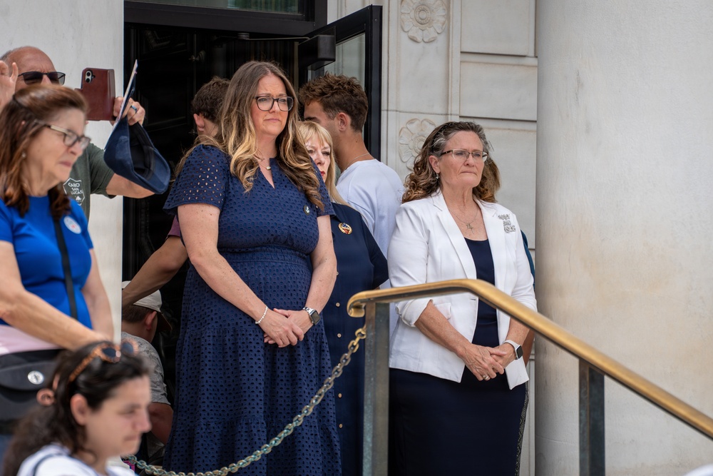 Chaplain Corps Spouses Honored During Wreath-Laying Ceremony