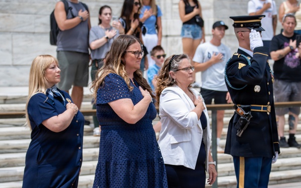 Chaplain Corps Spouses Honored During Wreath-Laying Ceremony