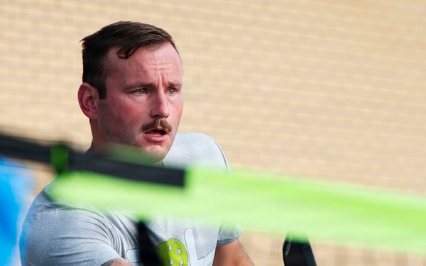 125th Fighter Wing Airmen build camaraderie through pickleball PT