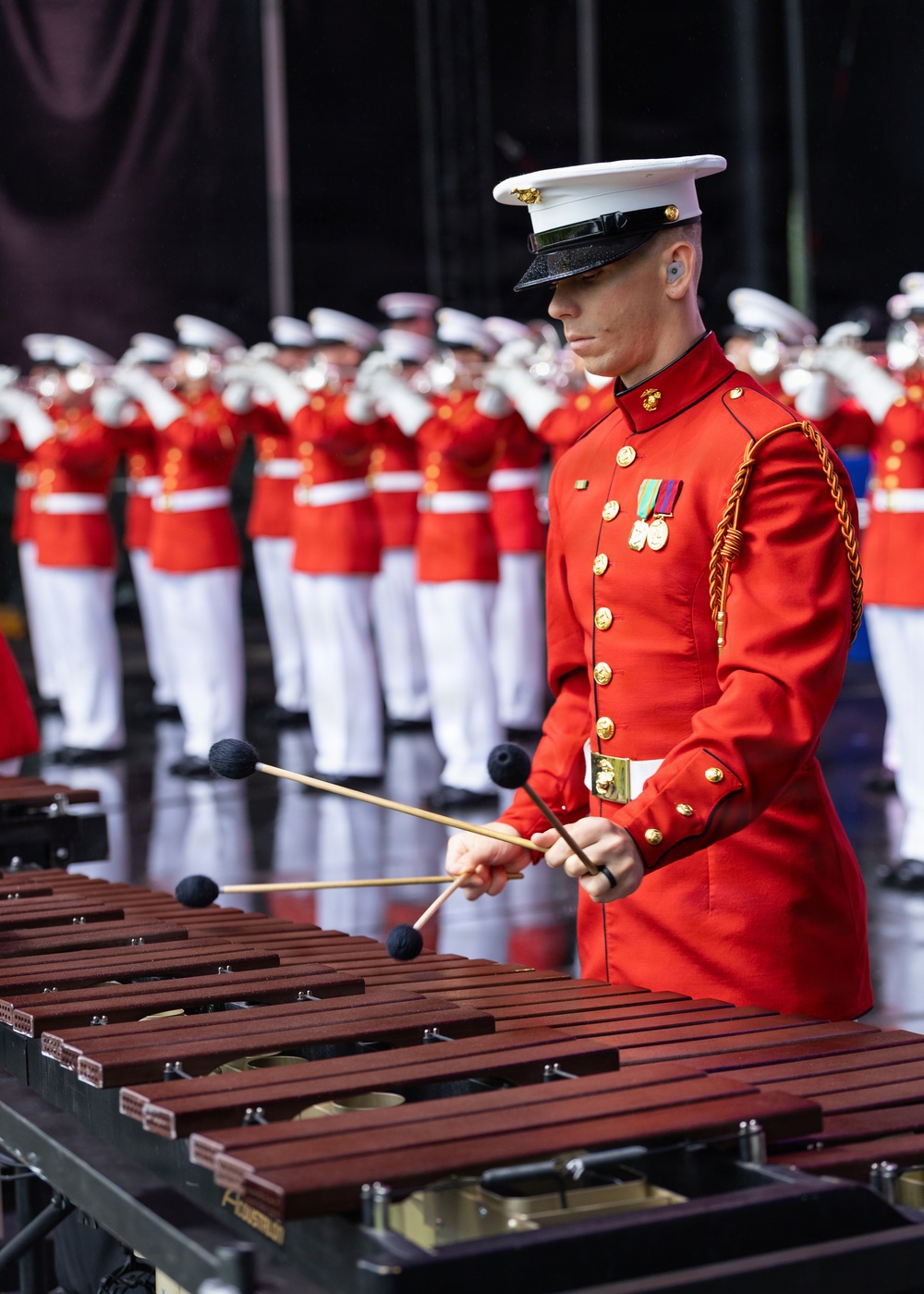 “The Commandant’s Own” performs at the Great American State Fair