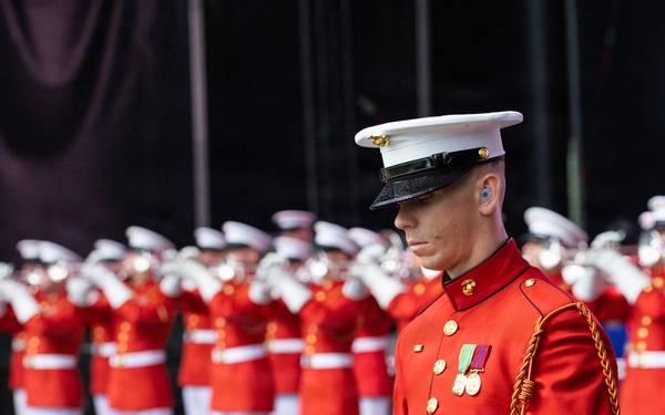 “The Commandant’s Own” performs at the Great American State Fair
