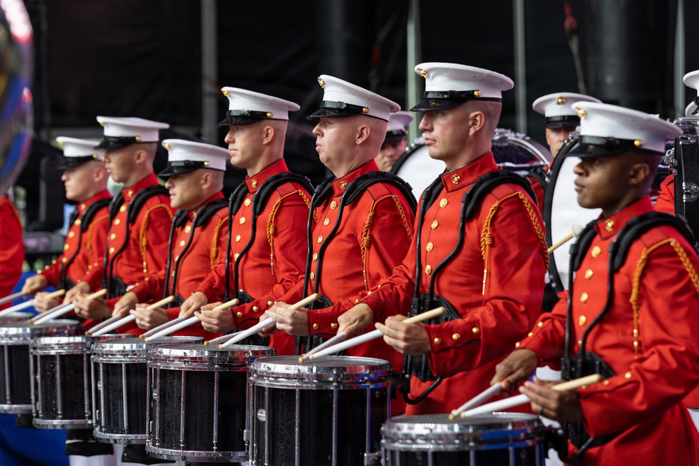 “The Commandant’s Own” performs at the Great American State Fair