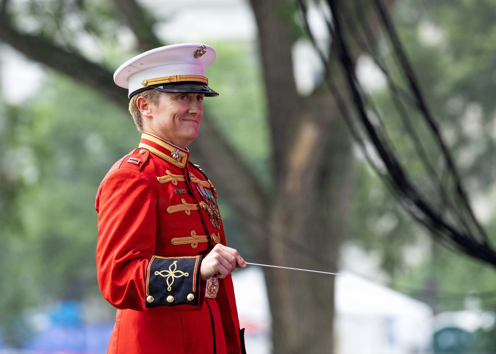 “The Commandant’s Own” performs at the Great American State Fair