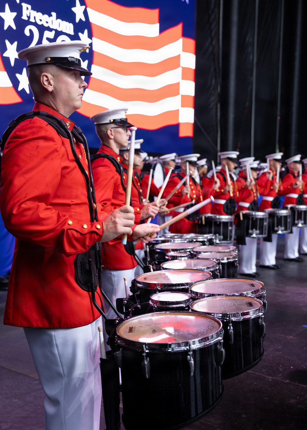“The Commandant’s Own” performs at the Great American State Fair