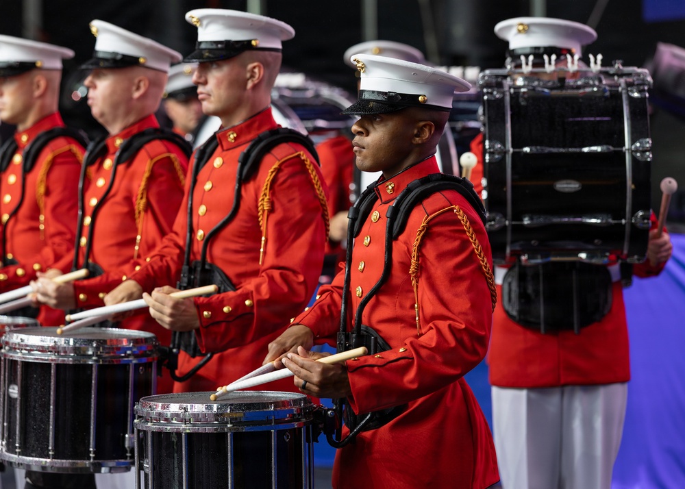 “The Commandant’s Own” performs at the Great American State Fair
