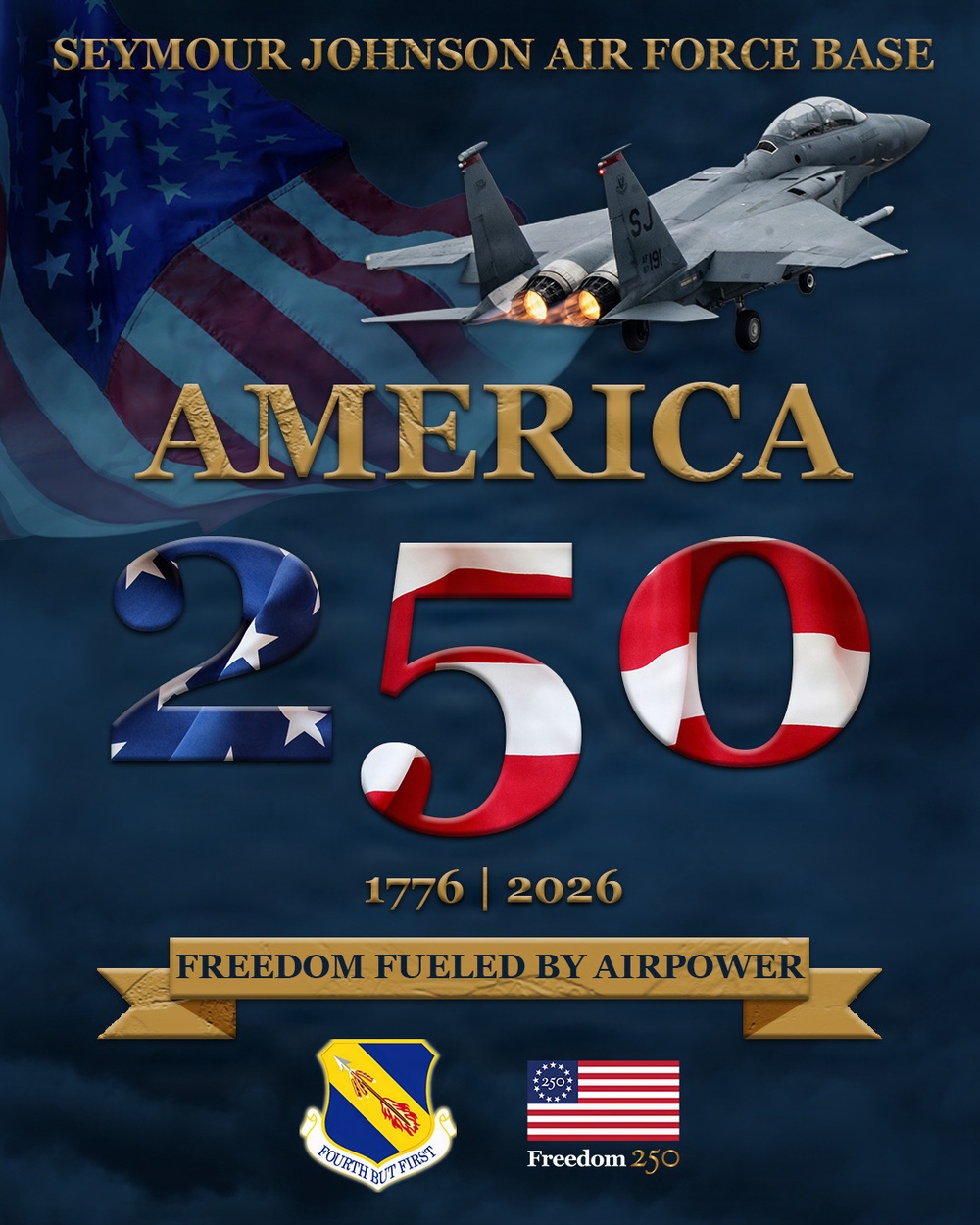 SJAFB Freedom 250 Graphic