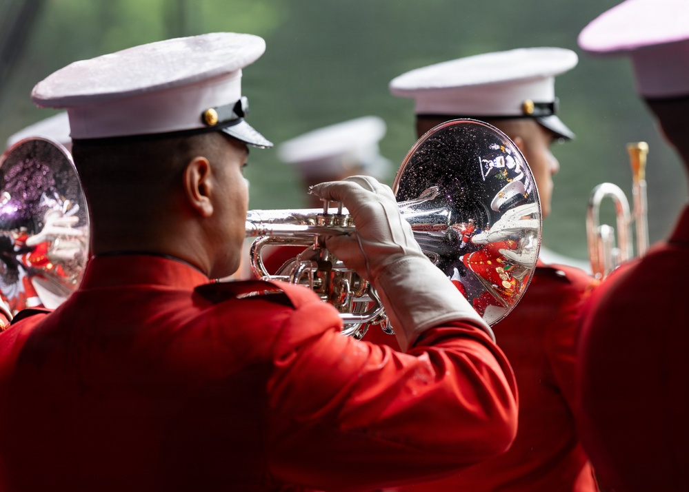 “The Commandant’s Own” performs at the Great American State Fair
