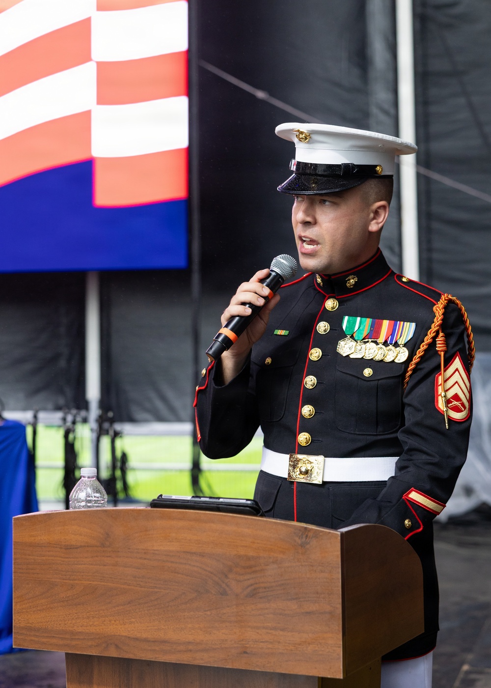 “The Commandant’s Own” performs at the Great American State Fair