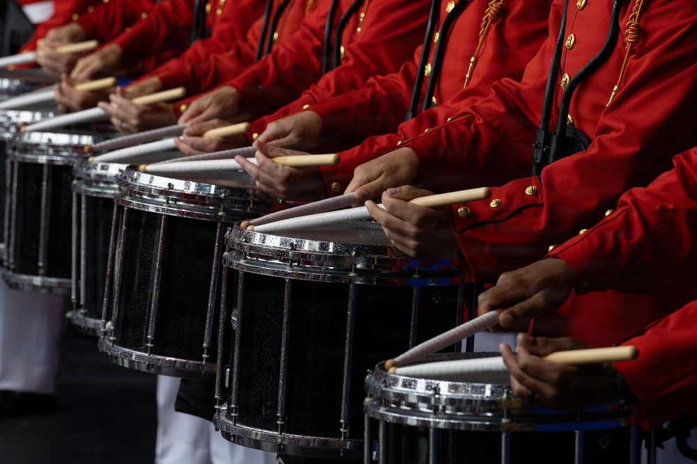 “The Commandant’s Own” performs at the Great American State Fair