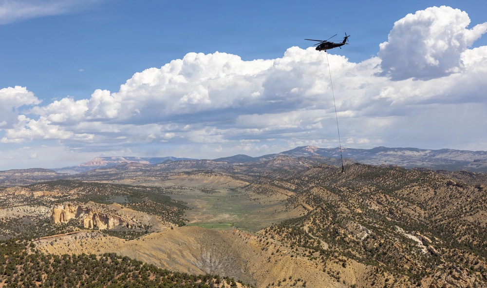 Ancient Ascent | National Guard aviators from Utah and Nevada take on mission of prehistoric proportions