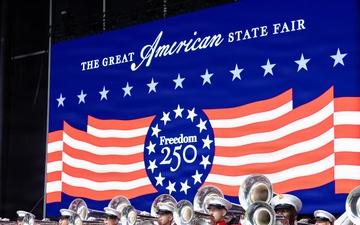 “The Commandant’s Own” performs at the Great American State Fair