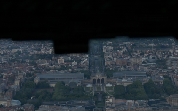 37th AS honors America's 250th anniversary over Belgium